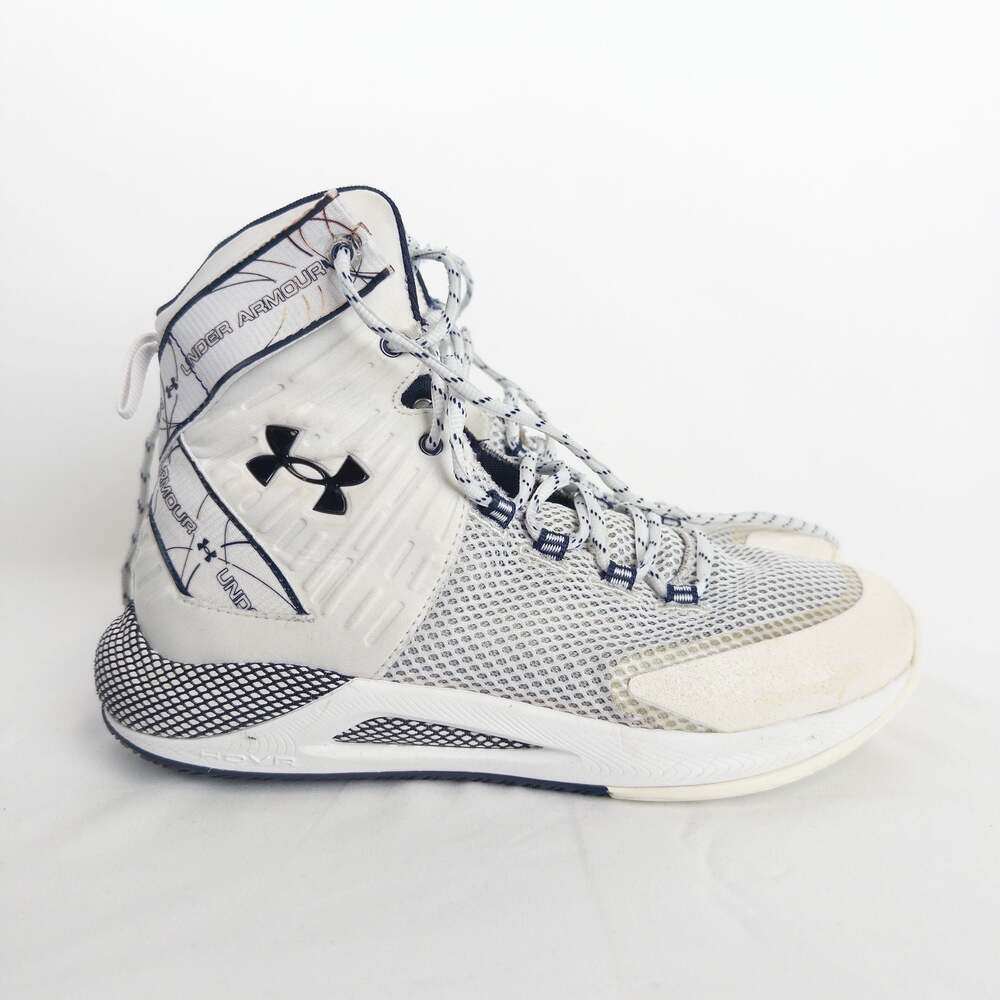 Under Armour Womens HOVR Highlight Ace Volleyball Shoes White Black Size 9.5